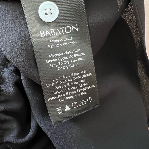 Babaton black blouse - Picture 6 of 7